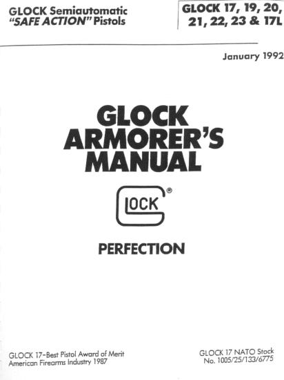 Glock Armorer Manual