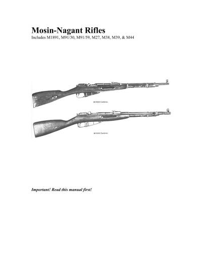 Mosin-Nagant Rifles
