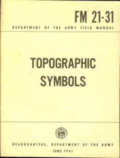 Topographic Symbols Fm 21-31